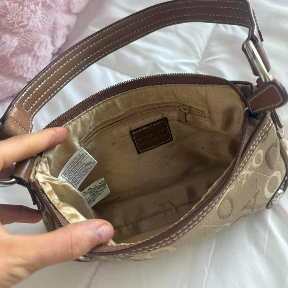 cream and brown xoxo shoulder bag/purse - Picture 5 of 5
